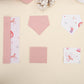 11 Piece - Newborn Sets - Double Sided - Seasonal - Pudra Muslin - Pembe Gökkuşağı