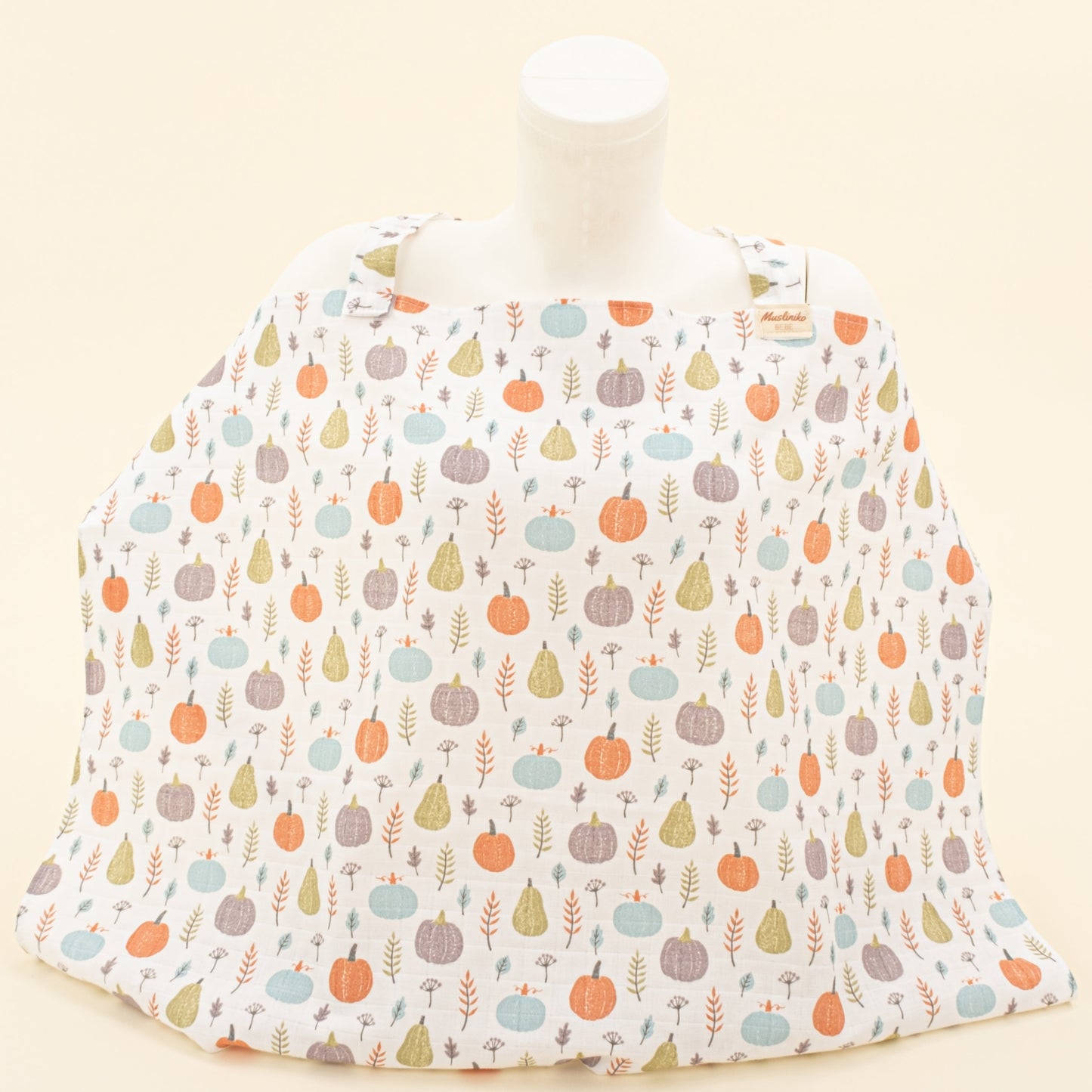 Breastfeeding Bib - Yeşil Balkabağı