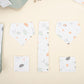 9 Piece - Newborn Sets - Double Sided - Winter - Yeşil Petek - Kuş