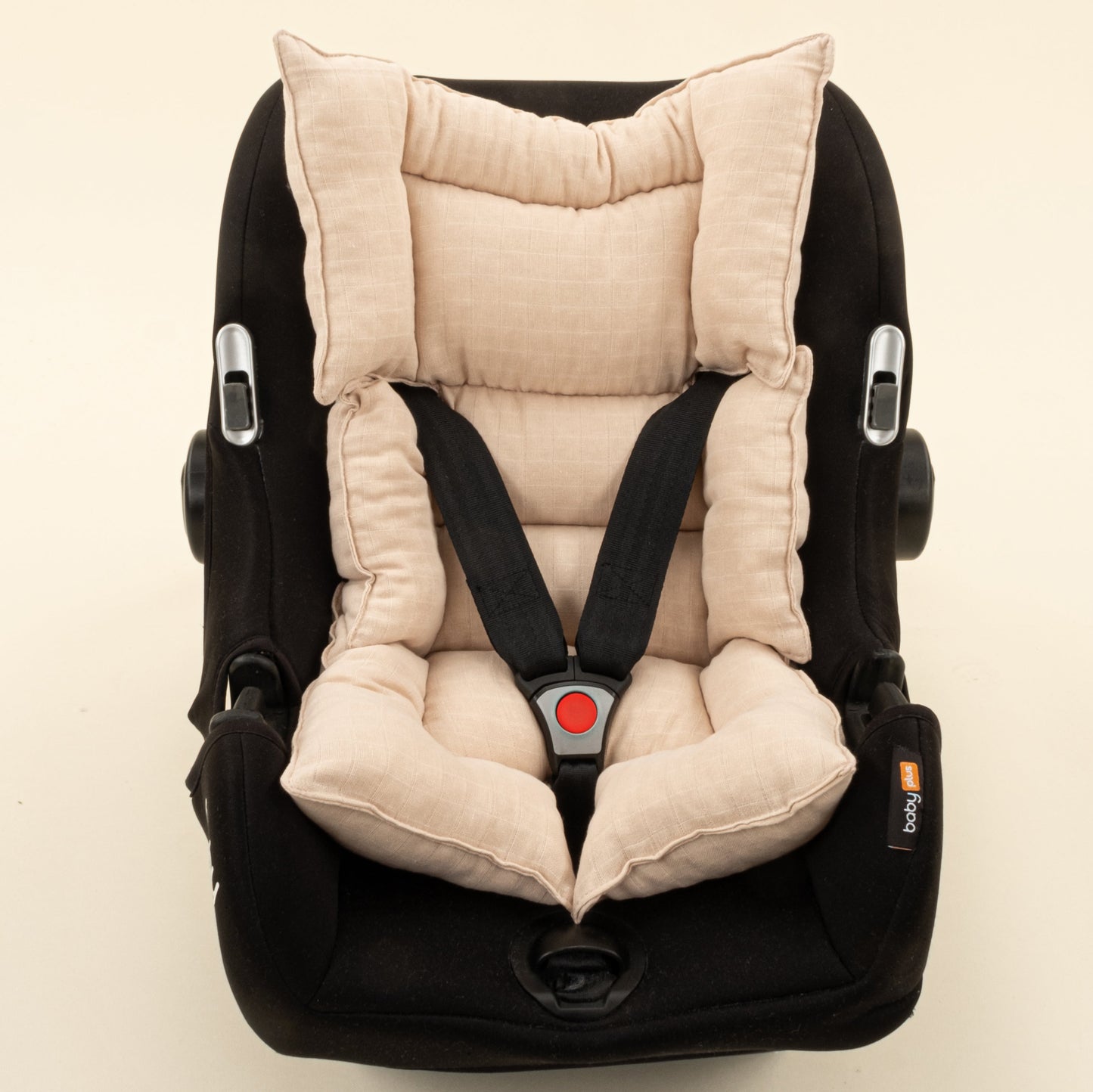 Stroller Cover Set - Single Side - Sütlü Kahve Örgü