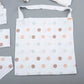 9 Piece - Newborn Sets - Double Sided - Winter - Krem Waffle - Puantiyeli