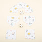 9 Piece - Newborn Sets - Double Sided - Winter - Yeşil Petek - Salyangoz