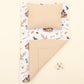 Double Sided Changing Pad and Pillow - Kumsal Beji Muslin - Harry