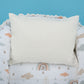 Babynest and Pillow - Çift Taraflı - Krem Waffle - Yeşil Gökkuşağı