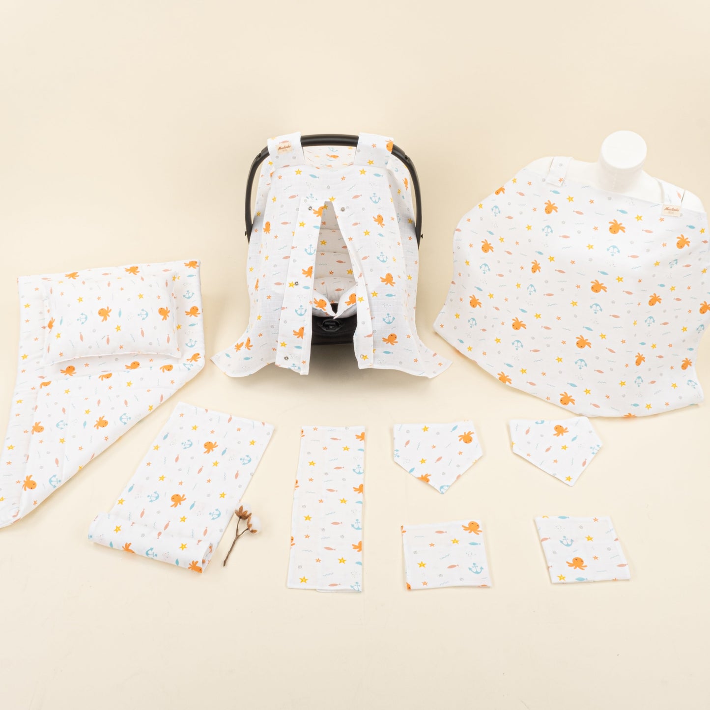 11 Piece - Newborn Sets - Summery - Ahtapot