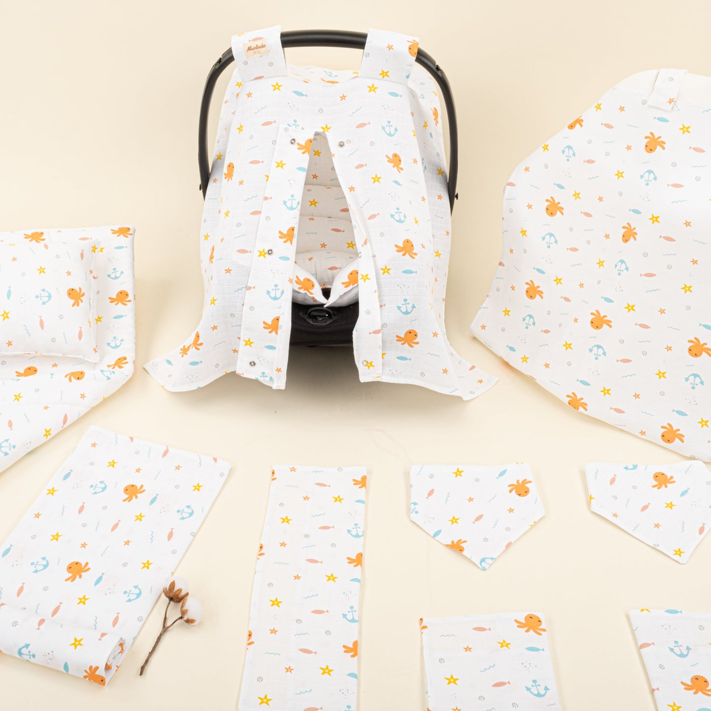 11 Piece - Newborn Sets - Summery - Ahtapot