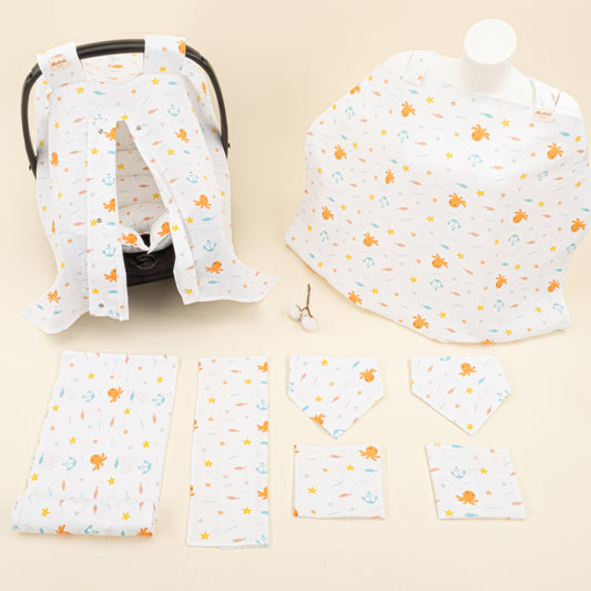 9 Piece - Newborn Sets - Summery - Ahtapot