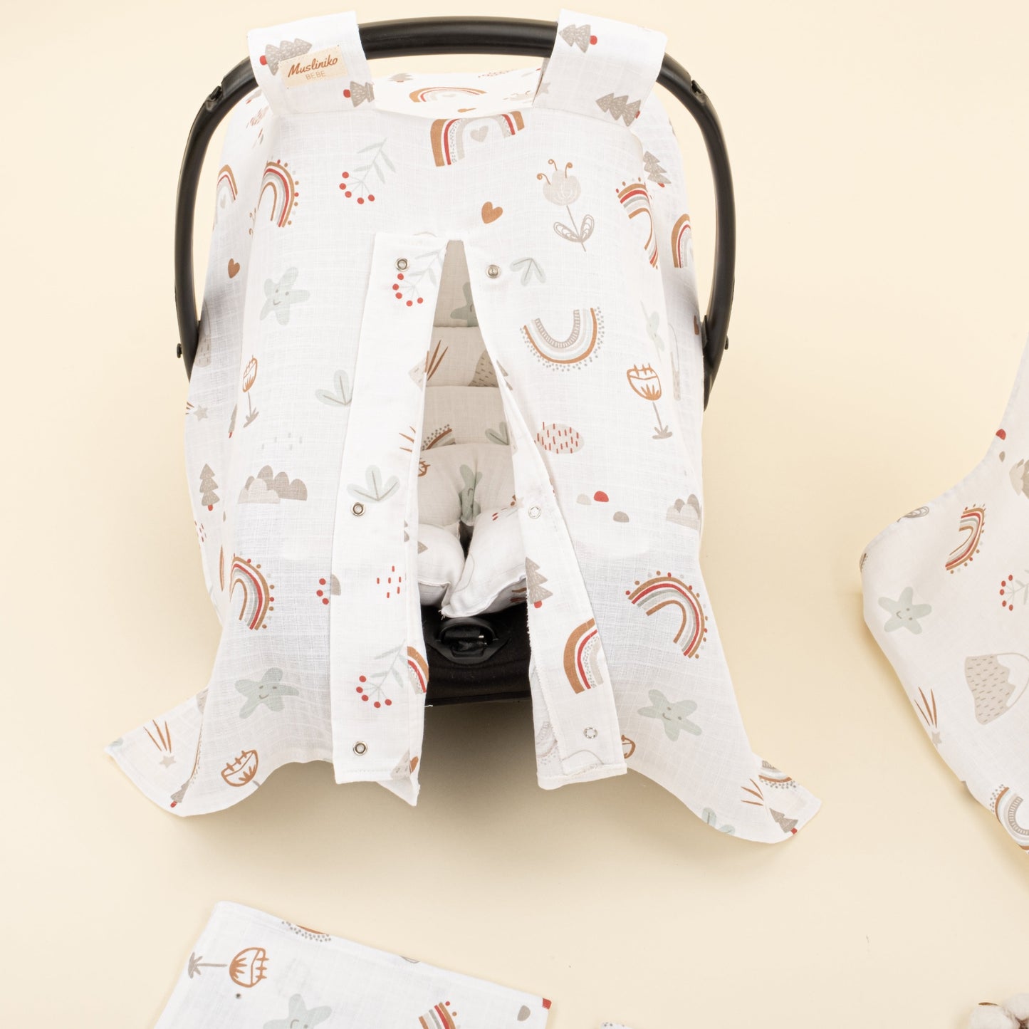 9 Piece - Newborn Sets - Summery - Kahverengi Gökkuşağı