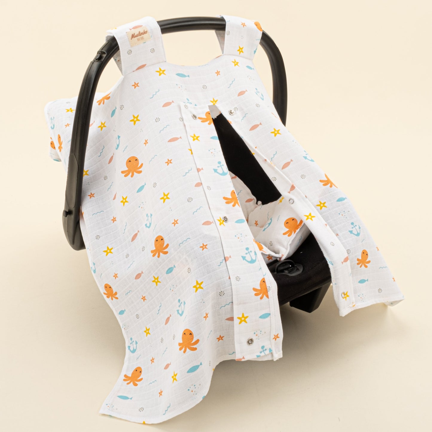 Stroller Cover Set - Single Side - Ahtapot