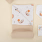 9 Piece - Newborn Sets - Double Sided - Winter - Sütlü Kahve Örgü - Turuncu Gökkuşağı