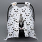 Stroller Cover Set - Single Side - Panda