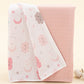 Double Side Muslin Cover - Pudra Muslin - Pembe Bulut