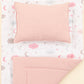 Double Sided Changing Pad and Pillow - Pudra Muslin - Pembe Bulut