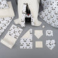 11 Piece - Newborn Sets - Double Sided - Seasonal - Krem Muslin - Panda