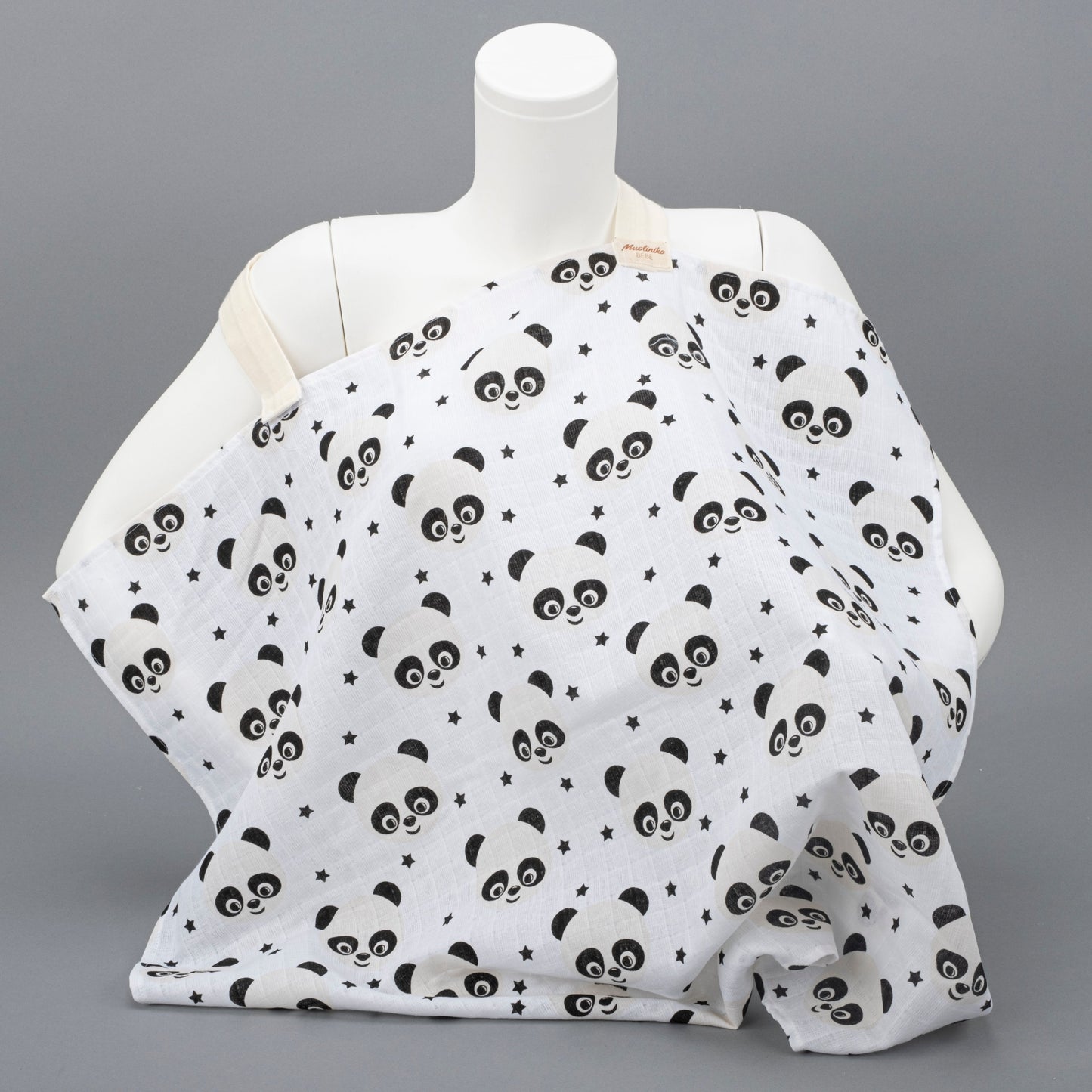 11 Piece - Newborn Sets - Double Sided - Seasonal - Krem Muslin - Panda