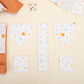 9 Piece - Newborn Sets - Double Sided - Winter - Turuncu Petek - Ahtapot