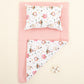 Double Sided Changing Pad and Pillow - Pembe Petek - Pembe Ayıcıklar