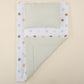 Double Sided Changing Pad and Pillow - Mint Muslin - Puantiye