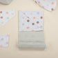 11 Piece - Newborn Sets - Double Sided - Seasonal - Mint Muslin - Puantiye