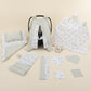 11 Piece - Newborn Sets - Double Sided - Seasonal - Açık Yeşil Muslin - Yapraklar