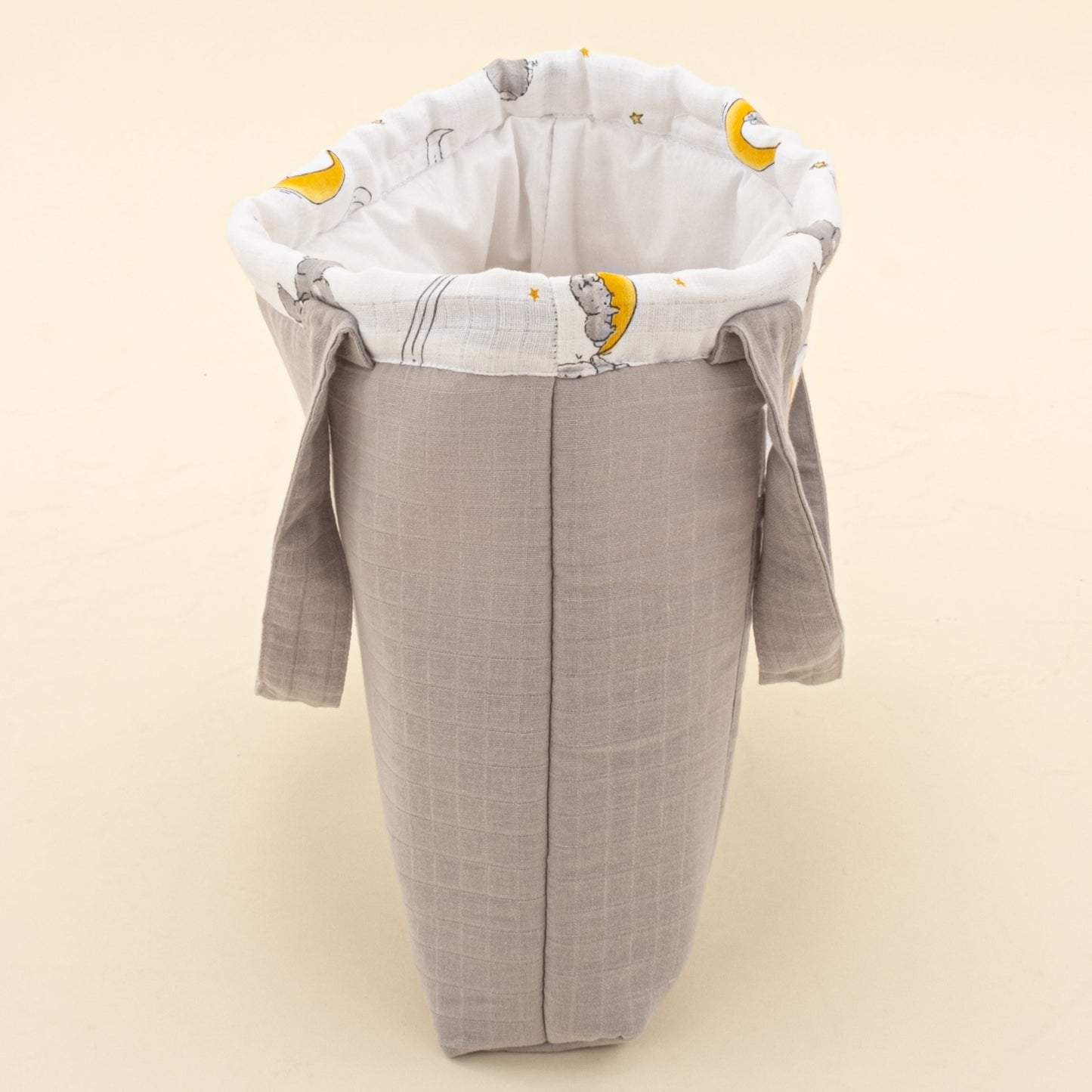 Baby Care Bag - Açık Gri Muslin - Gri Tavşan