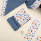 11 Piece - Newborn Sets  - Double Sided - Seasonal - İndigo Havuz - Mavi Balkabağı