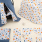 9 Piece - Newborn Sets - Double Sided - Winter - İndigo Havuz - Mavi Balkabağı