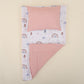 Double Sided Changing Pad and Pillow - Pudra Muslin - Pastel Gökkuşağı