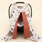 Stroller Cover Set - Double Side - Koyu Kiremit Muslin - Harry