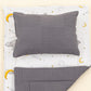 Double Sided Changing Pad and Pillow - Antrasit Waffle - Gri Tavşan