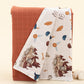 Double Side Muslin Cover - Koyu Kiremit Muslin - Harry