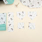 9 Piece - Newborn Sets - Double Sided - Winter - Nil Yeşili Petek - Kirpi