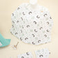 9 Piece - Newborn Sets - Double Sided - Winter - Nil Yeşili Petek - Kirpi