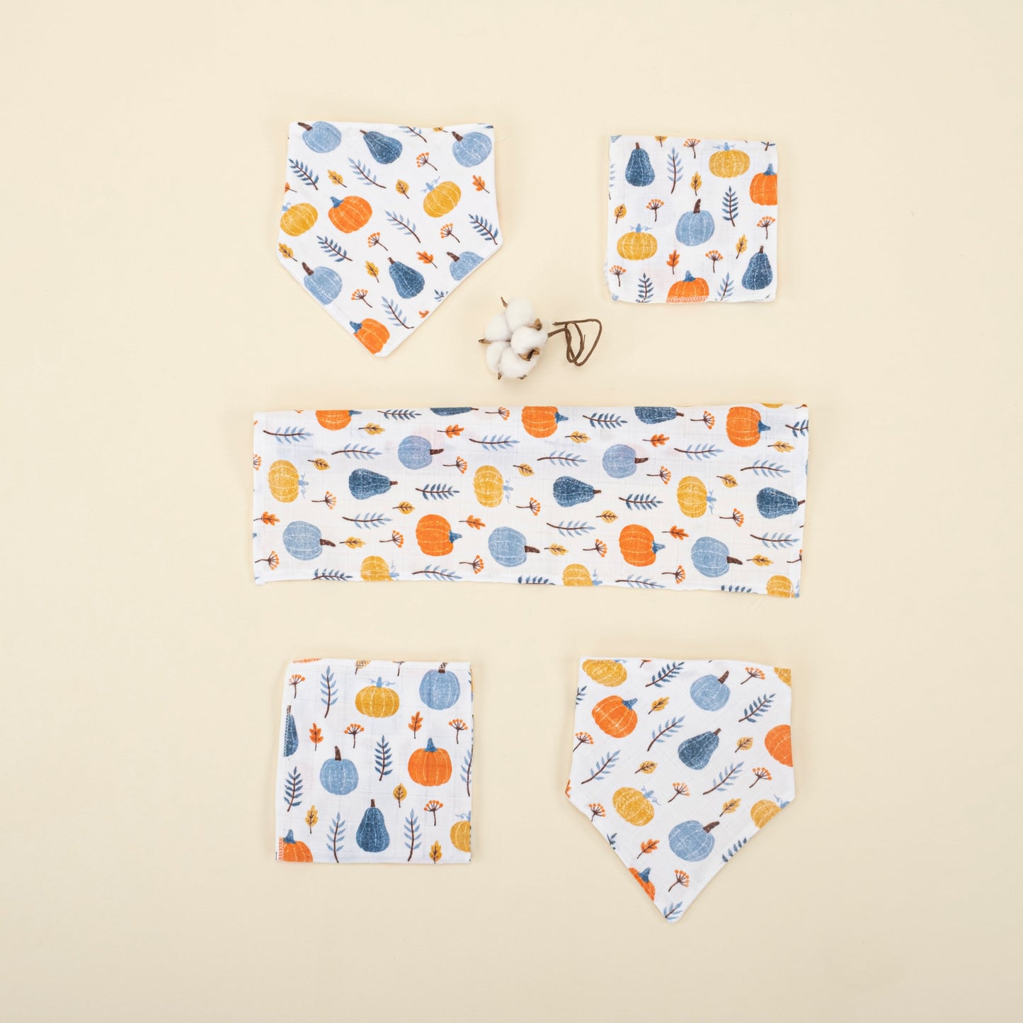 11 Piece - Newborn Sets - Summery - Mavi Balkabağı