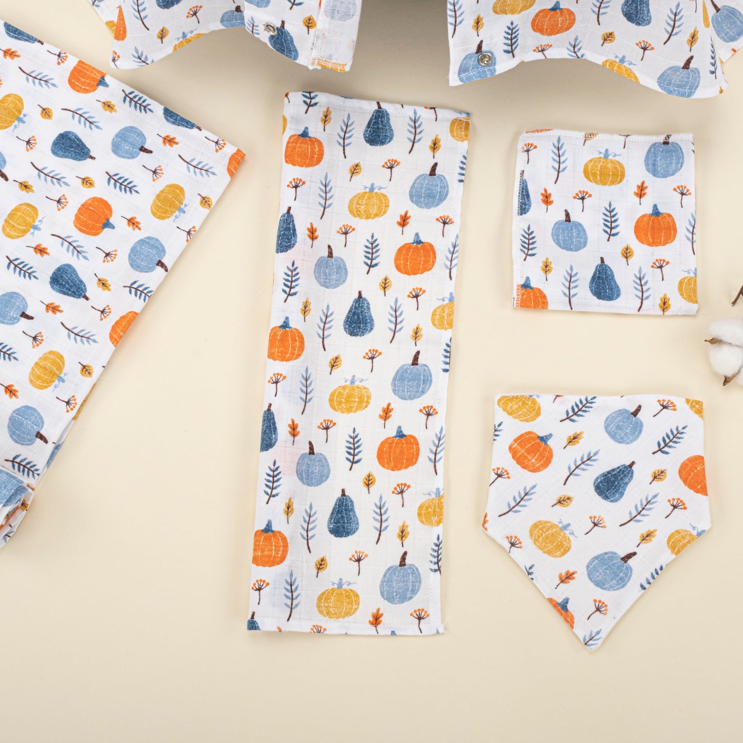 11 Piece - Newborn Sets - Summery - Mavi Balkabağı