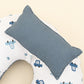 Double Sided Breastfeeding Pillow - Koyu Mavi Petek - Mavi Arabalar