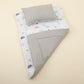 Double Sided Changing Pad and Pillow - Açık Gri Muslin - Kuş