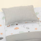 Double Sided Changing Pad and Pillow - Açık Gri Muslin - Kuş