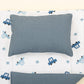 Double Sided Changing Pad and Pillow  - Koyu Mavi Petek - Mavi Arabalar