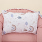 Babynest and Pillow - Çift Taraflı - Pudra Muslin - Pastel Gökkuşağı