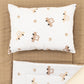 Double Sided Changing Pad and Pillow - Toprak Muslin - Kahverengi Arabalar