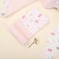 11 Piece - Newborn Sets - Double Sided - Winter - Şeker Pembe Örgü - Pembe Bulut