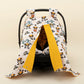 Stroller Cover Set - Double Side - Hardal Petek - Tropikal Panda