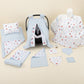 11 Piece - Newborn Sets - Double Sided - Seasonal - Bebe Mavi Muslin - Harfli