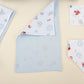 11 Piece - Newborn Sets - Double Sided - Seasonal - Bebe Mavi Muslin - Harfli