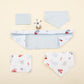 11 Piece - Newborn Sets - Double Sided - Seasonal - Bebe Mavi Muslin - Harfli