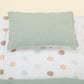 Double Sided Changing Pad and Pillow - Yeşil Petek - Puantiye