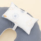 EDouble Sided Breastfeeding Pillow - Açık İndigo Petek - Mavi Güneş