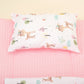 Double Sided Changing Pad and Pillow - Koyu Pembe Örgü - Ceylan