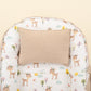 Babynest and Pillow - Çift Taraflı - Bej Waffle - Ceylan